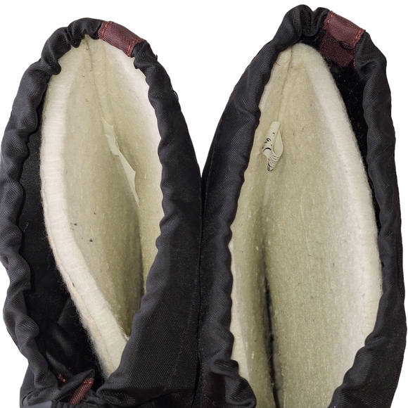 Vintage Sorel‎ Women Tall Freestyle Nylon Rubber Winter Lined Snow Boots Size 7 - Picture 11 of 16